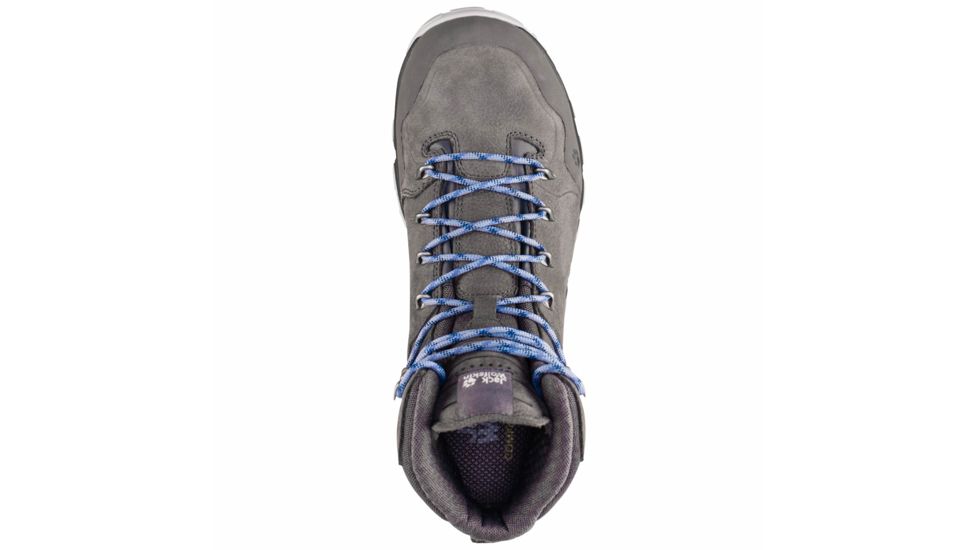 Jack Wolfskin Altiplano Prime Texapore Mid Hiking Boots - Women's, 6, Dark Steel 4022342-6032040