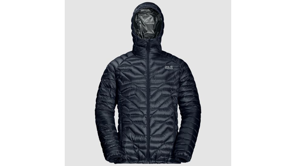 Jack Wolfskin Argo Supreme Down Jacket Men, Night Blue, Large 1202202-1010004