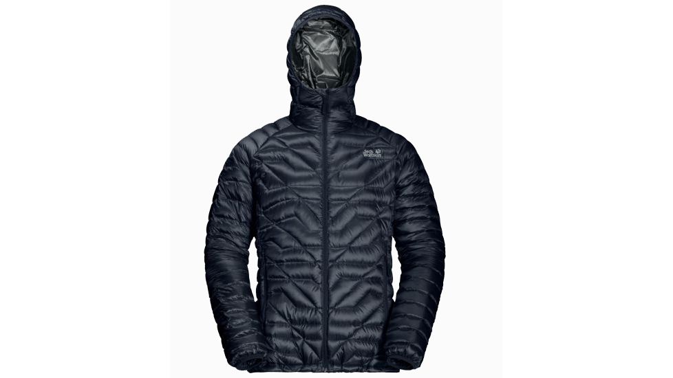 Jack Wolfskin Argo Supreme Down Jacket Men, Night Blue, Small, 1202202-1010002
