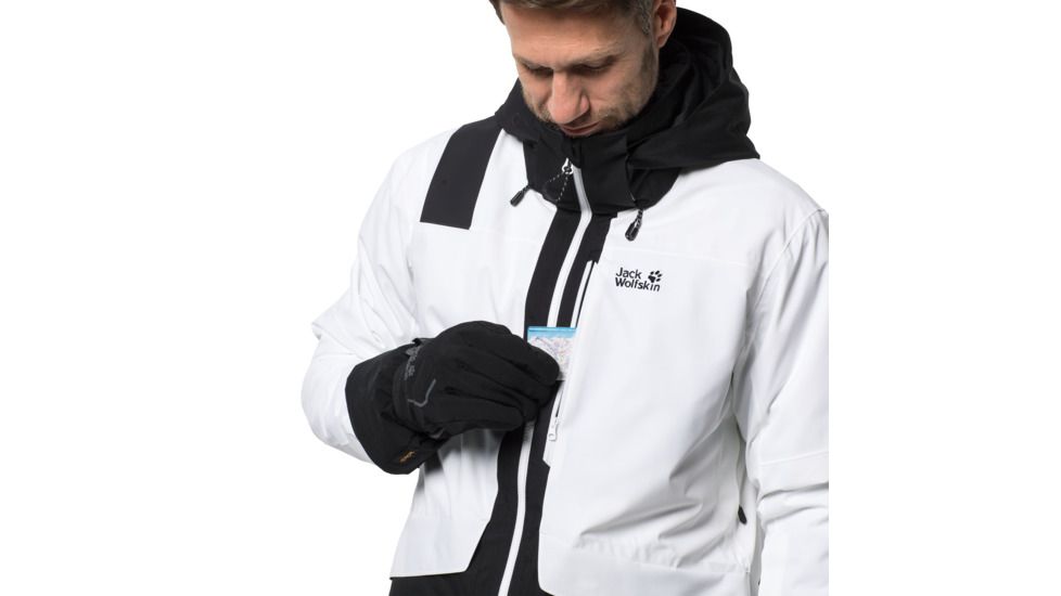 Jack Wolfskin Big White Jacket M - Mens, Black, Small, 1111741-6000002