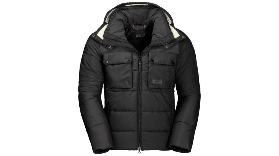 Jack Wolfskin High Range Jacket - Mens, Black, Large 1204201-6000004