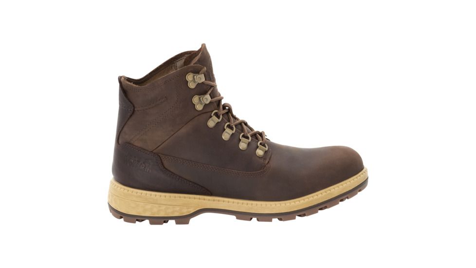Jack Wolfskin Jack Mid Boots - Mens, Dark Wood/ Mocca, 10, 4035901-5692100