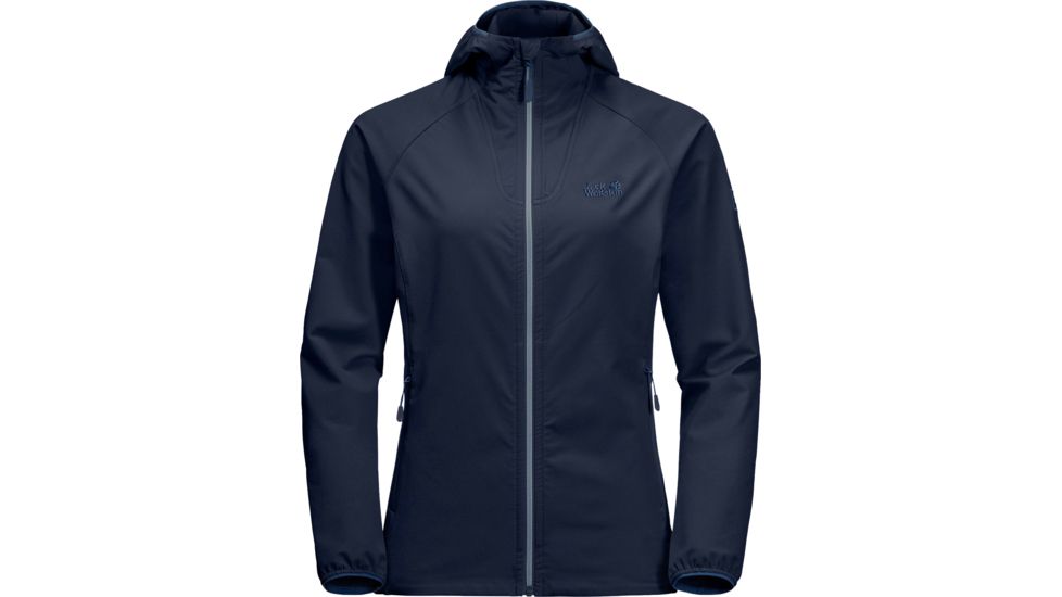 Jack Wolfskin Kalari Trail Jacket - Womens, Midnight Blue, Medium, 1305881-1910003