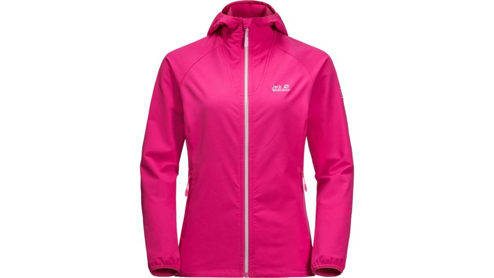 Jack Wolfskin Kalari Trail Jacket - Womens, Pink Peony, Medium, 1305881-2010003
