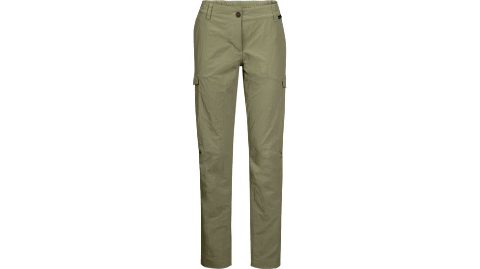 Jack Wolfskin Lakeside Pants - Womens, Khaki, 10, 1505251-4288038