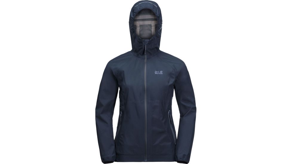 Jack Wolfskin Misty Peak Jacket - Womens, Midnight Blue, Small, 1111151-1910002