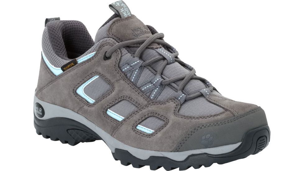Jack Wolfskin Vojo Hike 2 Texapore Low - Womens, Tarmac Grey, 8.5, 4032391-6011065