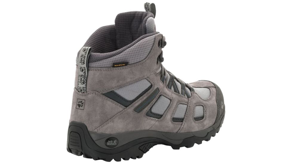 Jack Wolfskin Vojo Hike 2 Texapore Mid - Mens, Tarmac Grey, 8.5 EUR, 4032371-6011085