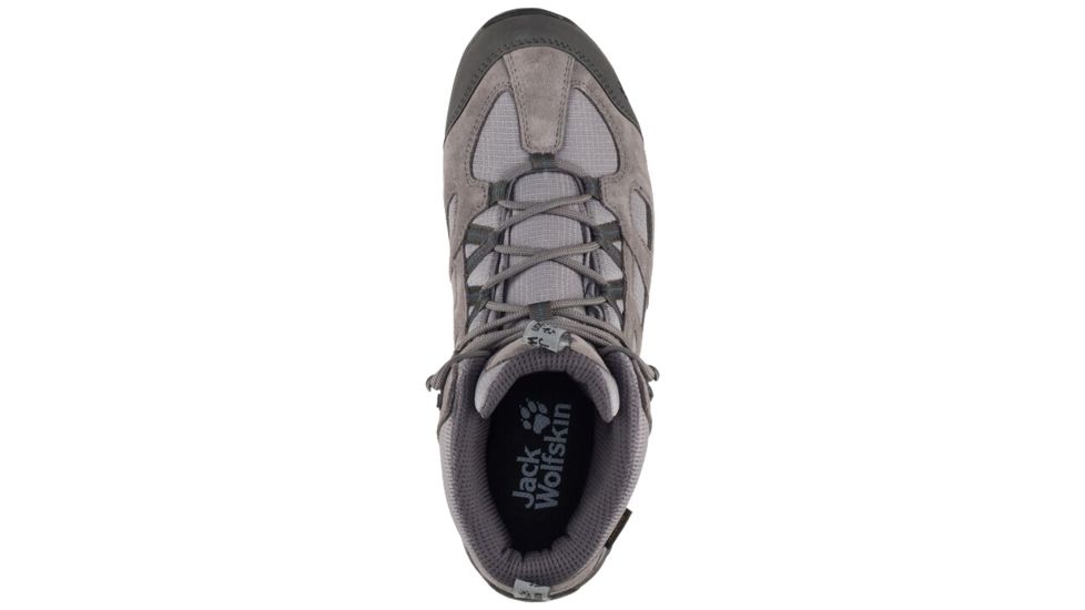 Jack Wolfskin Vojo Hike 2 Texapore Mid - Mens, Tarmac Grey, 8.5 EUR, 4032371-6011085
