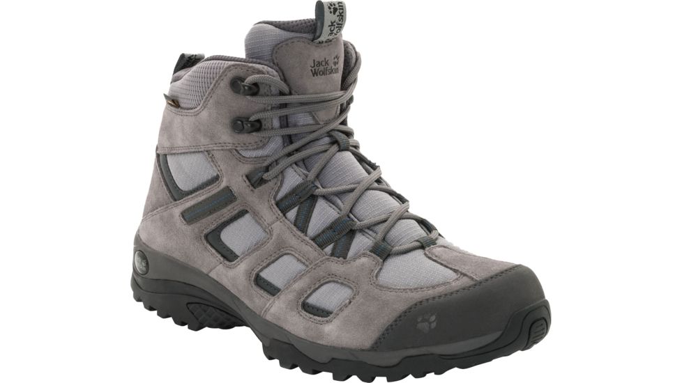 Jack Wolfskin Vojo Hike 2 Texapore Mid - Mens, Tarmac Grey, 9.5, 4032371-6011085