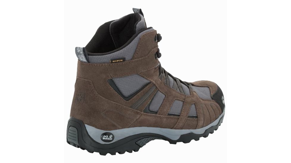 Jack Wolfskin Vojo Hike Mid Texapore Hiking Boots - Men's, 11, Dark Wood, 4011361-5690100
