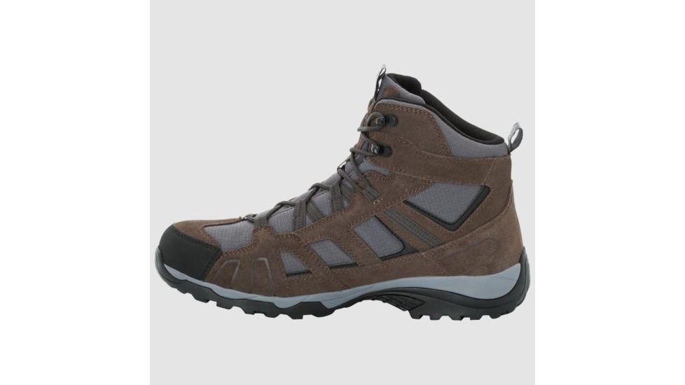 Jack Wolfskin Vojo Hike Mid Texapore Hiking Boots - Mens, 8, Dark Wood, 4011361-5690070