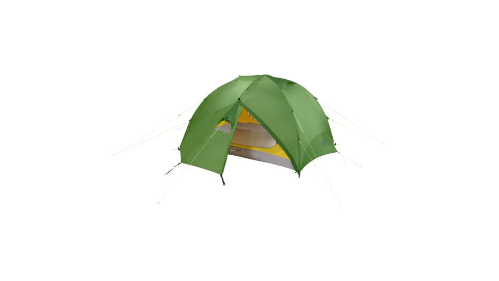 Jack Wolfskin YELLOWSTONE III VENT Dome Tent - 3 Person, Cactus Green, One Size 3004081-4130