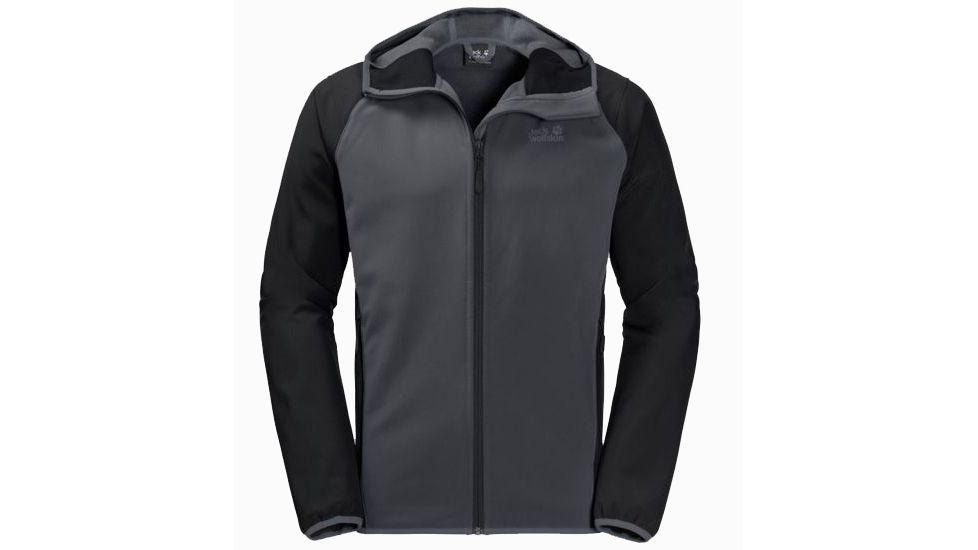 Jack Wolfskin Zenon Softshell Jacket Men, Ebony