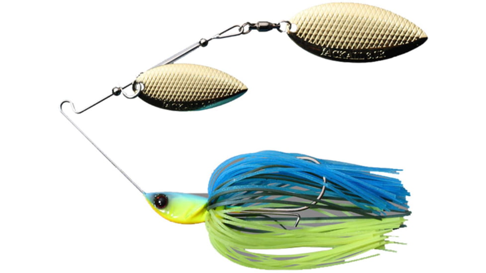 Jackall Lures Dooon Spinnerbait, Blueback Chart, 3/8oz, JDOO38-BBCH