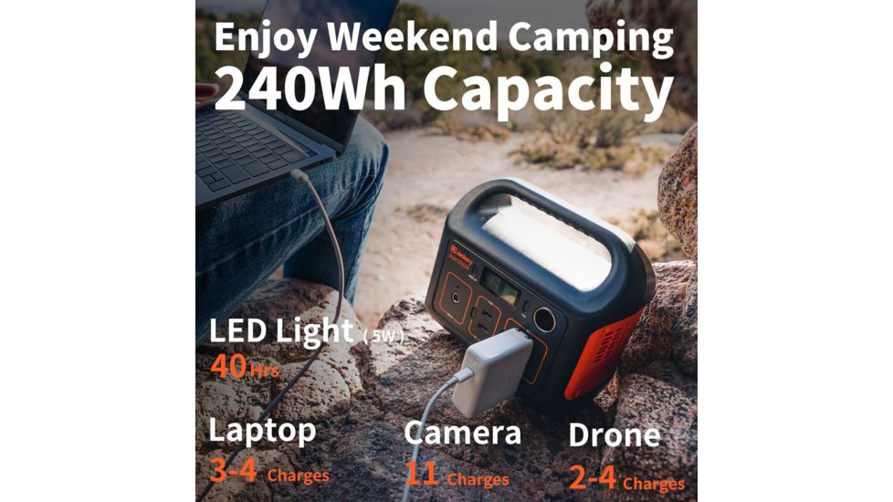 Jackery Explorer 240 Portable Lithium Power Station, G00240AAH