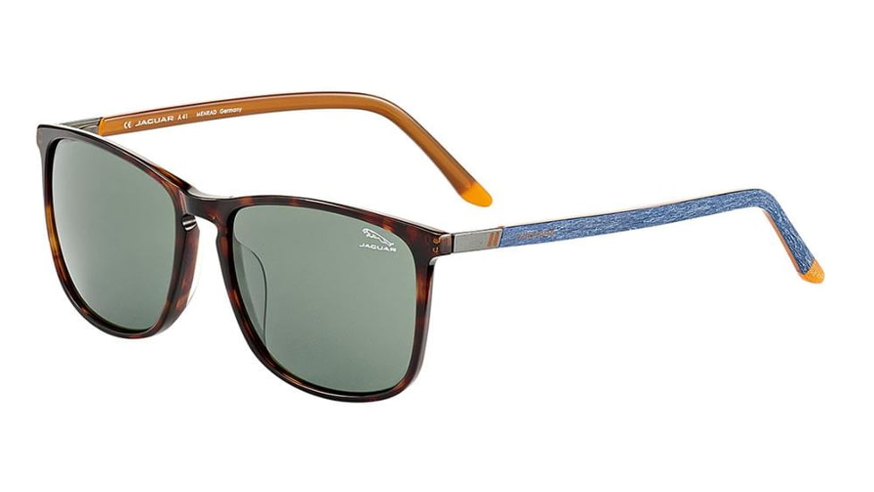 Jaguar 37250 Sunglasses - Mens, Tortoise/Denim, 56/17/145, JG37250566101