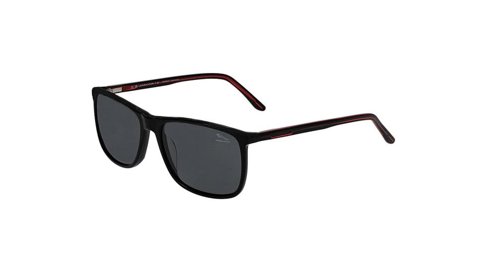 Jaguar 37365 Sunglasses, Grey, Polarized Lenses, 57-17-145, 37365-6500