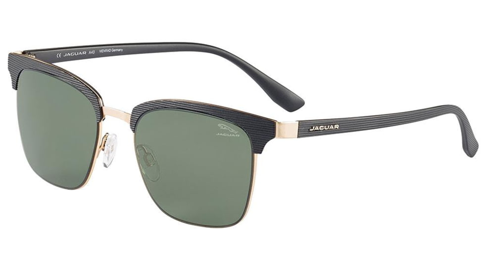 Jaguar 37577 Sunglasses - Mens, Black/Gold, 52/19/140, JG375776000