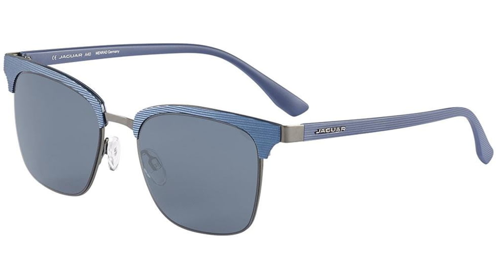 Jaguar 37577 Sunglasses - Mens, Black/Gunmetal, 52/19/140, JG375774200