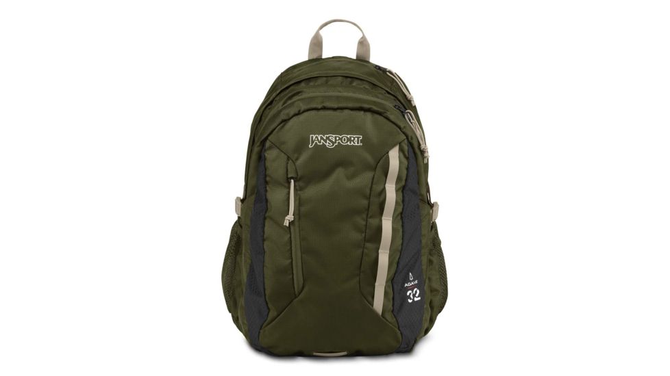 Jansport Agave Backpack, Green Machine/Grey Tar, JS00T14F0G2