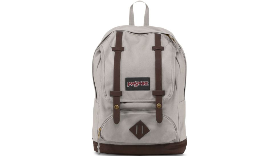 Jansport Baughman Backpack-Grey Rabbit/Brown