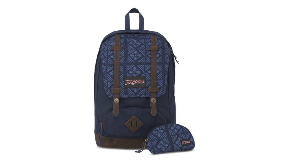 Jansport Baughman Backpack-Navy Moonshine