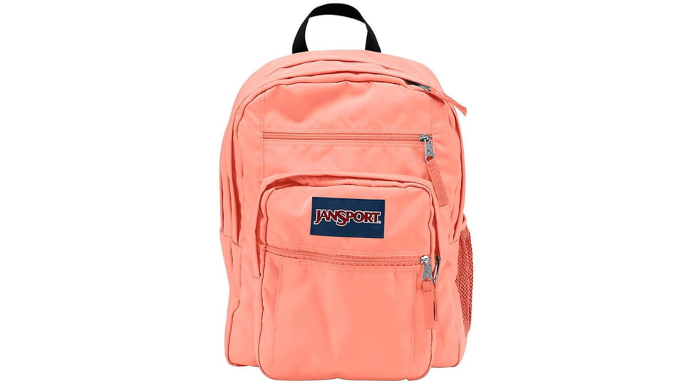 Jansport Big Student Backpack-Coral Peaches