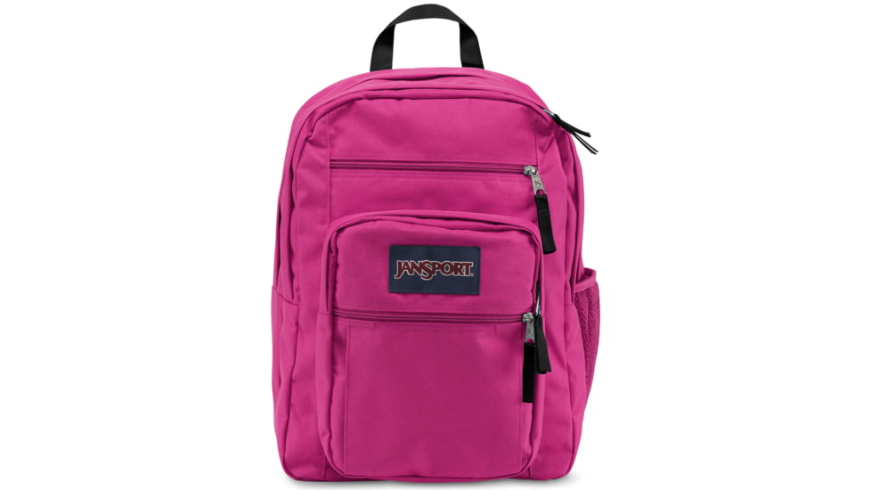 Jansport Big Student Backpack-Cyber Pink