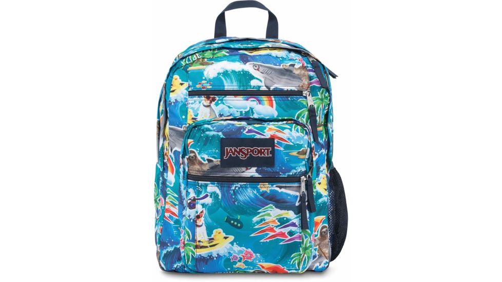 Jansport Big Student Backpack-Multi Wet Sloth