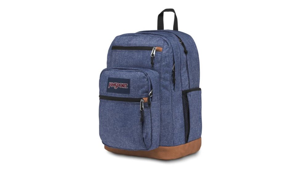Jansport Cool Student Backpack, Blue Heathered Twill, 34 L JS0A2SDD4M8