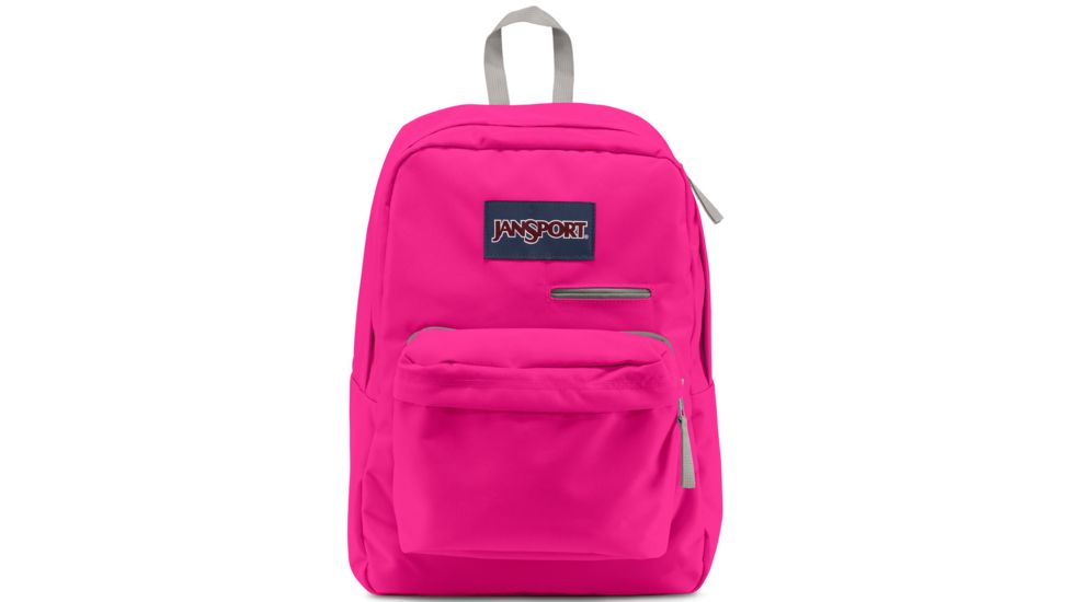 Jansport Digibreak Backpack-Fluorescent Pink