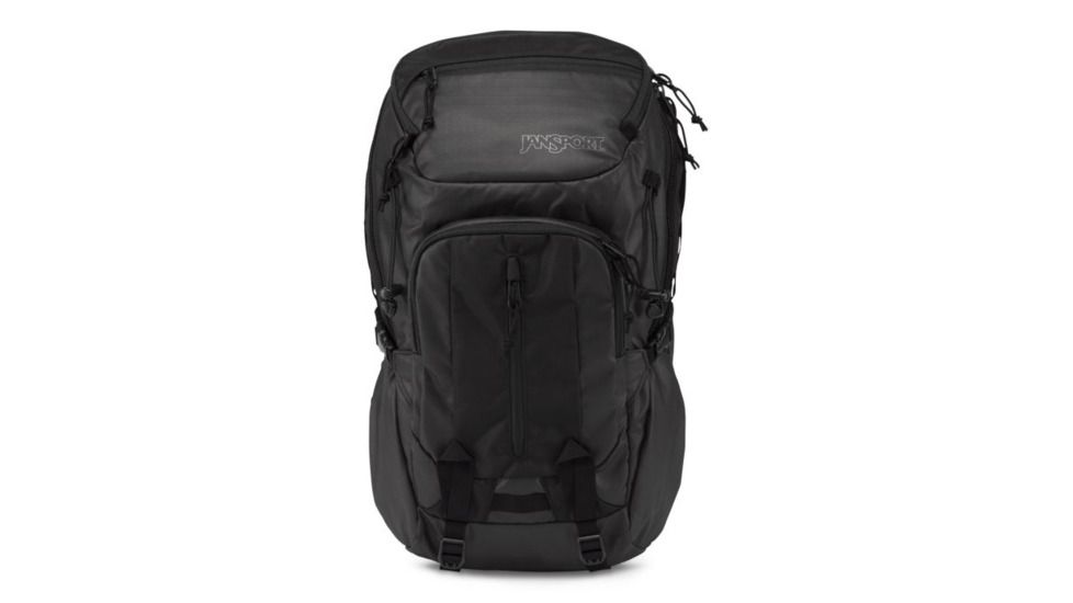 Jansport Equinox 34L Backpack, Black/Lime Punch JS00T43L0G4