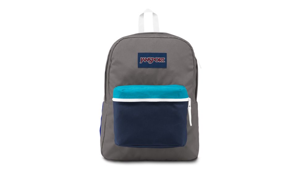 Jansport Exposed 25L Backpack, Shady Grey / White, JS0A3C4X3J4