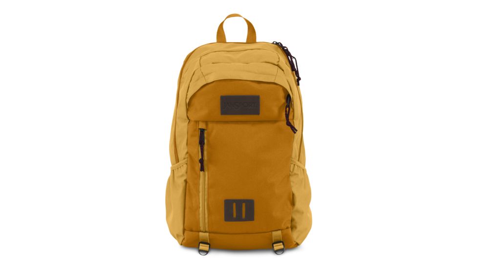 Jansport Fox Hole Backpack-Buckthorn Brown/Yellow Jacket