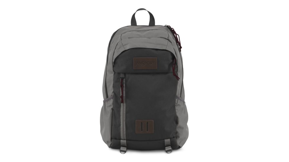 Jansport Fox Hole Backpack-Grey Tar/Shady Grey