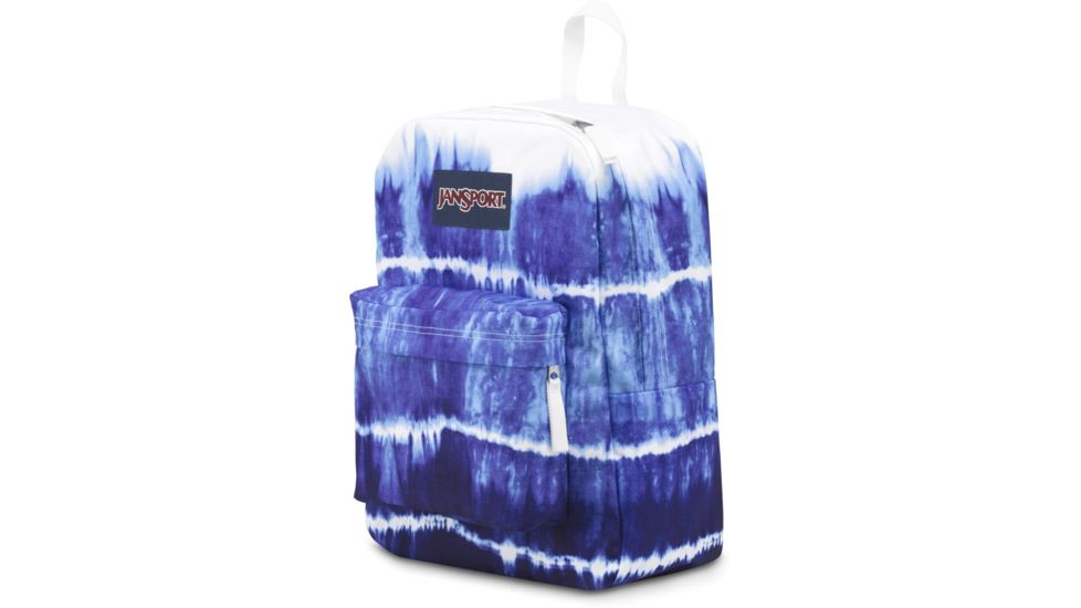 Jansport High Stakes Backpack, Multi/Blue Drip Dye, 25 L, JS00TRS7ZQ1