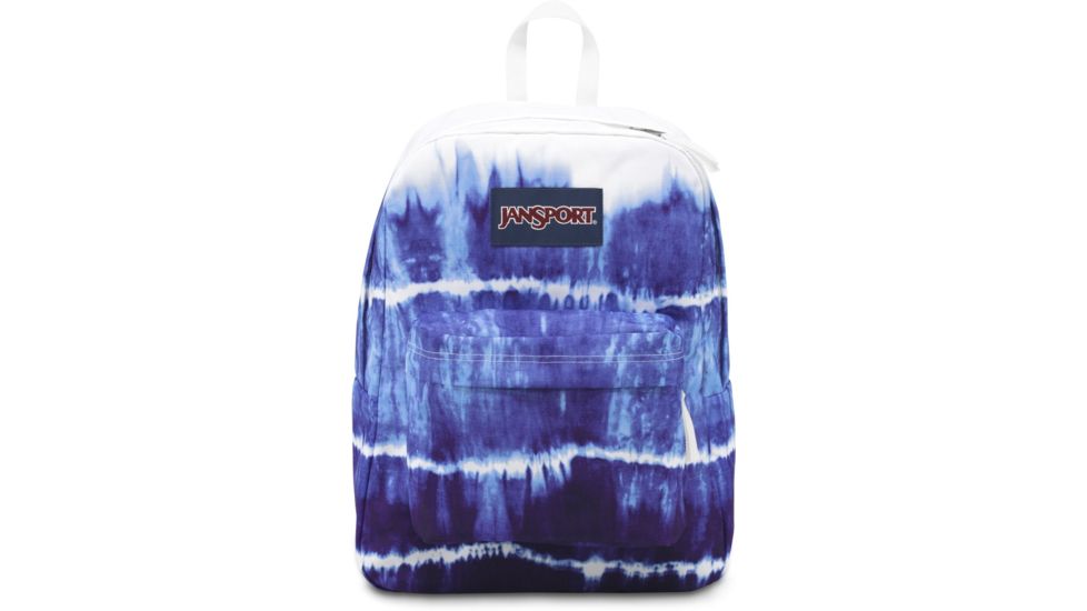 Jansport High Stakes Backpack, Multi/Blue Drip Dye, 25 L, JS00TRS7ZQ1