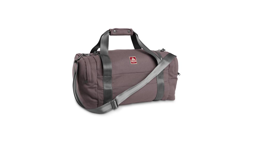 Hipster Duffle Bag - Canvas Edition-Dark Grey
