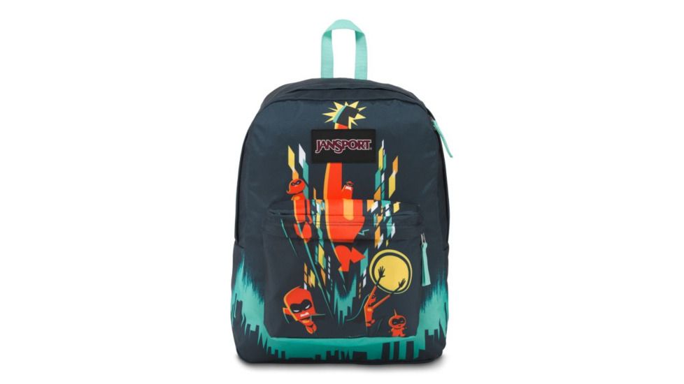 Jansport Incredibles 25L High Stakes Backpack, Incredibles Family Cityscape JS0A3P1F52U
