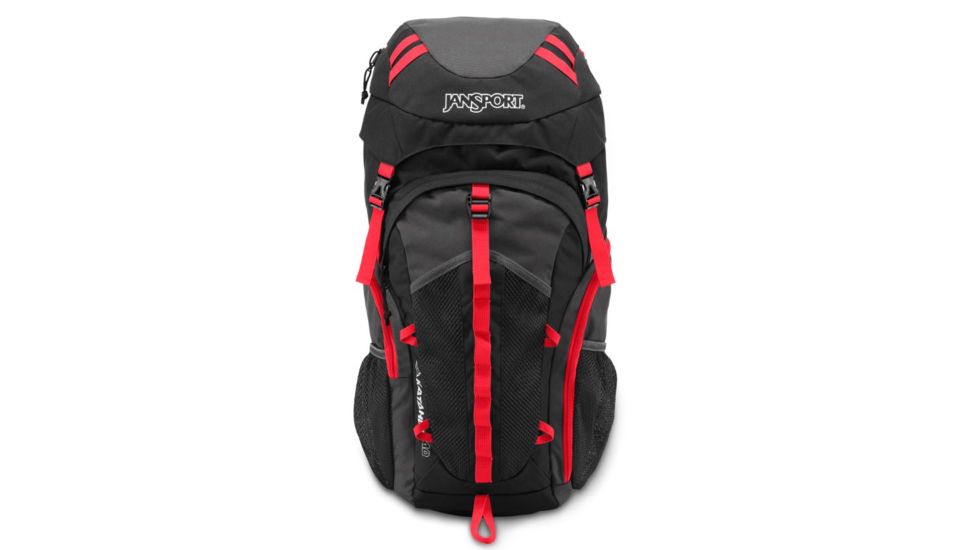 Jansport Katahdin 40 Backpack-Grey Tar/Forge Grey