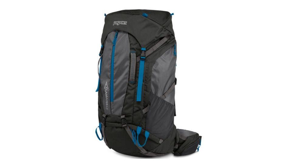 Jansport Klamath 65 Backpack-Forge Grey/Moroccan Deep