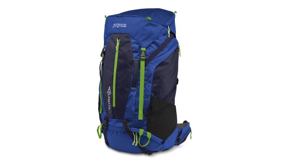 Jansport Klamath 75 Backpack-Navy Moonshine/Blue Streak