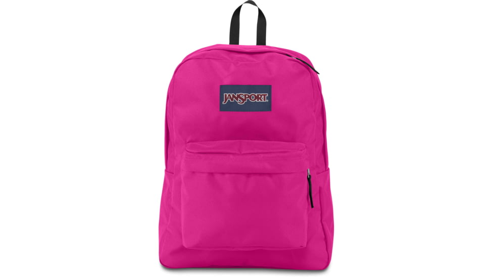 Jansport Superbreak Backpack-Cyber Pink