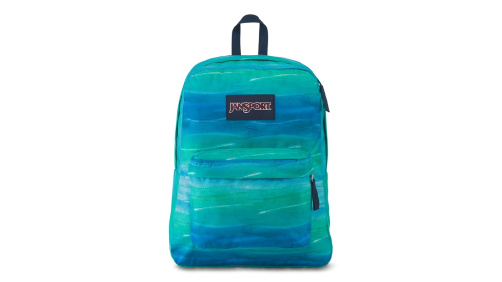 Jansport Superbreak Ultralight Polyester Backpack, 25l, Ocean Ombre, JS00T50134G