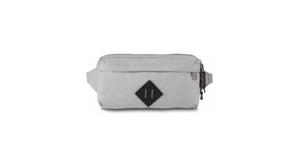 Jansport Waisted Fanny Pack-Grey Heathered Poly