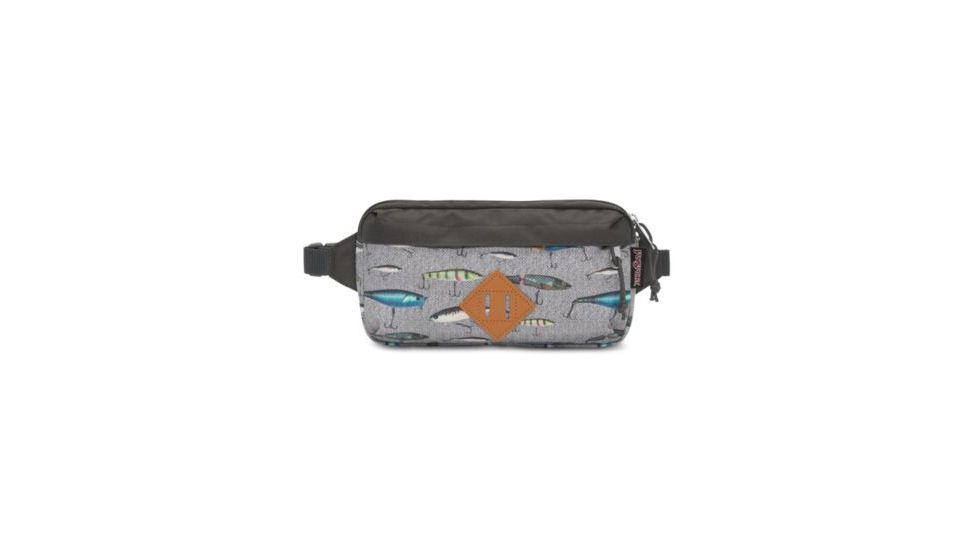 Jansport Waisted Fanny Pack-Multi Fishing Lures
