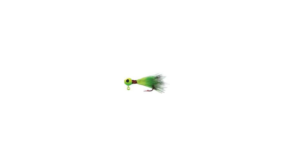 JB Lures Rabbit Hair Jigs 1/64 oz. Chart. Grn/Chart. Grn 2/PACK, RH644P
