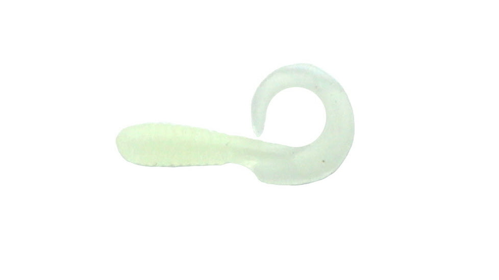 Jerry's Lures Assault Grub, 20, 1in, Night Glow, 71096