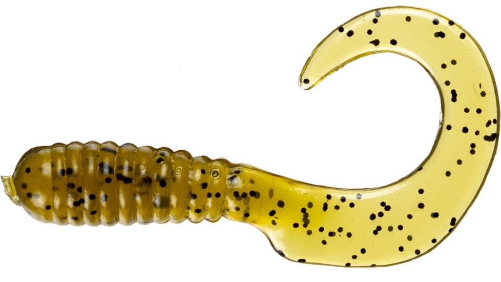 Jerry's Lures Assault Grub, 20, 2in, Dirty Green Pepper, Dirty Green Pepper, 72195